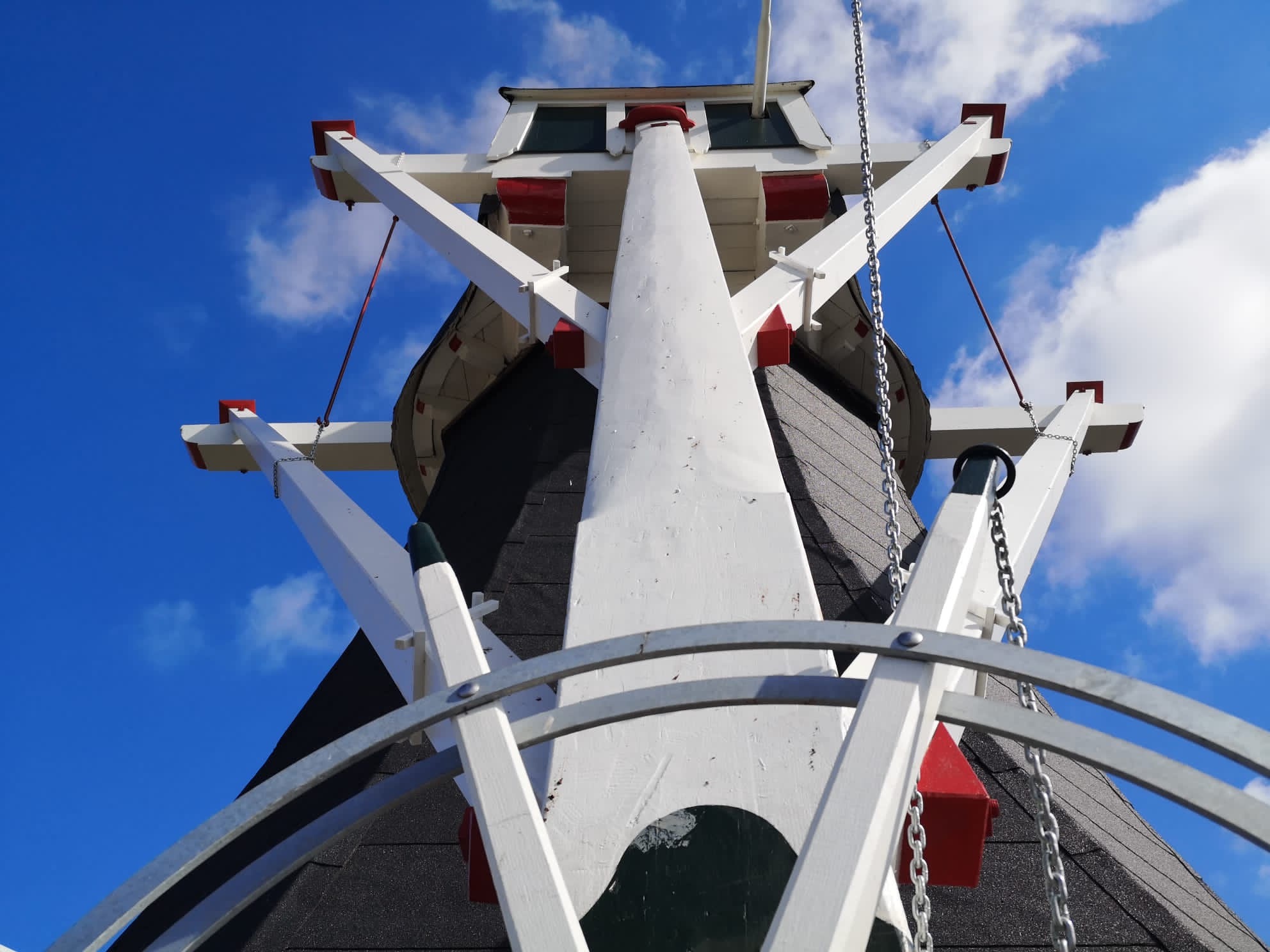 Steert der Windmühle Nessmersiel © Neßmersieler Mühlenverein e.V. Steert der Windmühle Nessmersiel