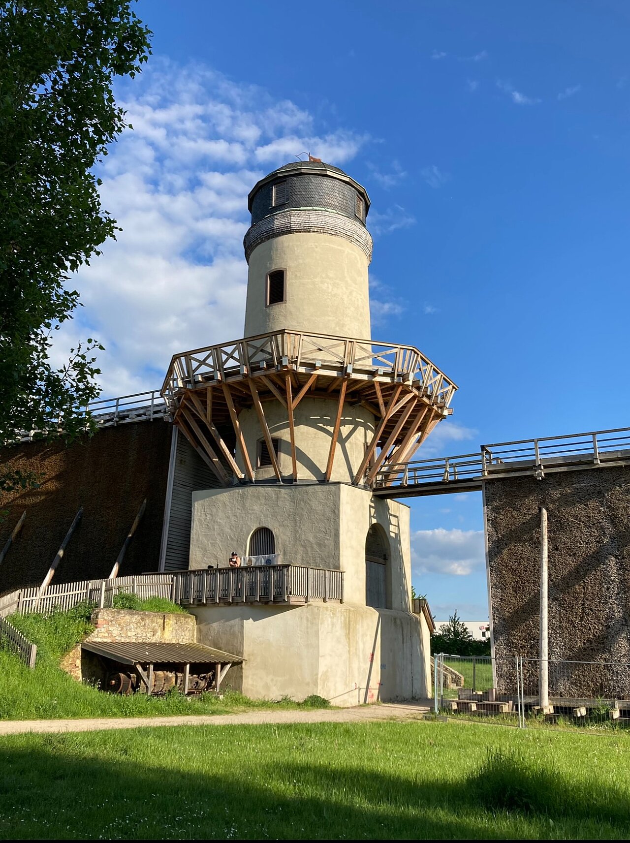 Windmühlenturm an der "Langen Wand" Bad Nauheim 